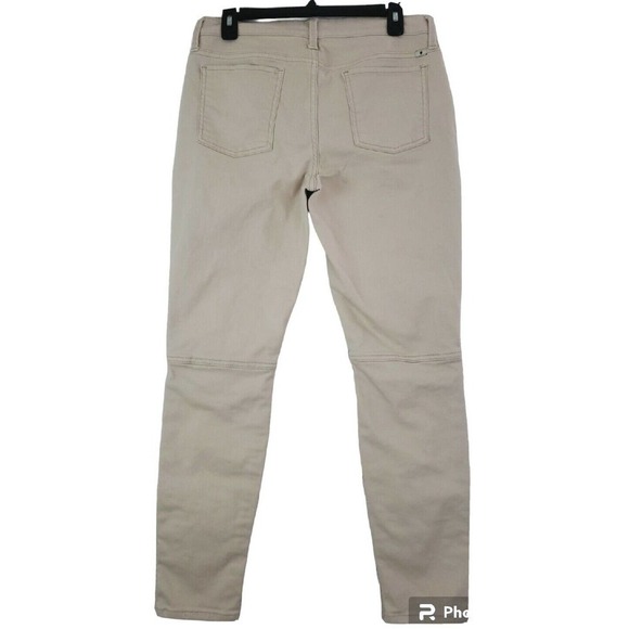 Lucky Brand ~Woman 10/30~ Beige Brooke Skinny Jeans Stretch Pants Cotton Blend. - Picture 3 of 12